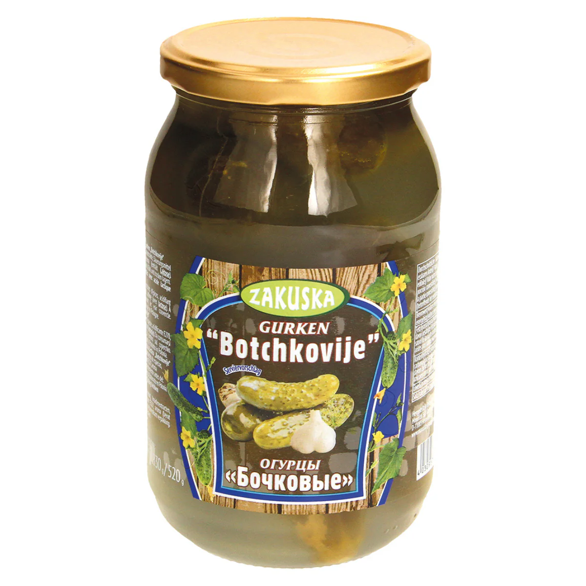 Zakuska Botchkovije Kurkut 830g
